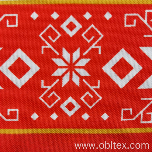 OBL-T-06 Woven Fabric 100%Polyester Minimatte Print